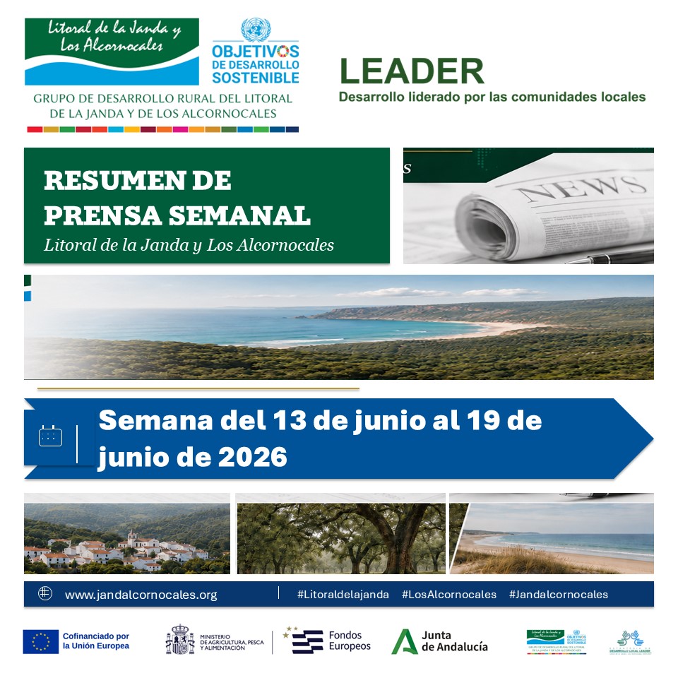Resumen de prensa semanal | Litoral de la Janda y Los Alcornocales Semana del 13 al 19 de junio de 2026